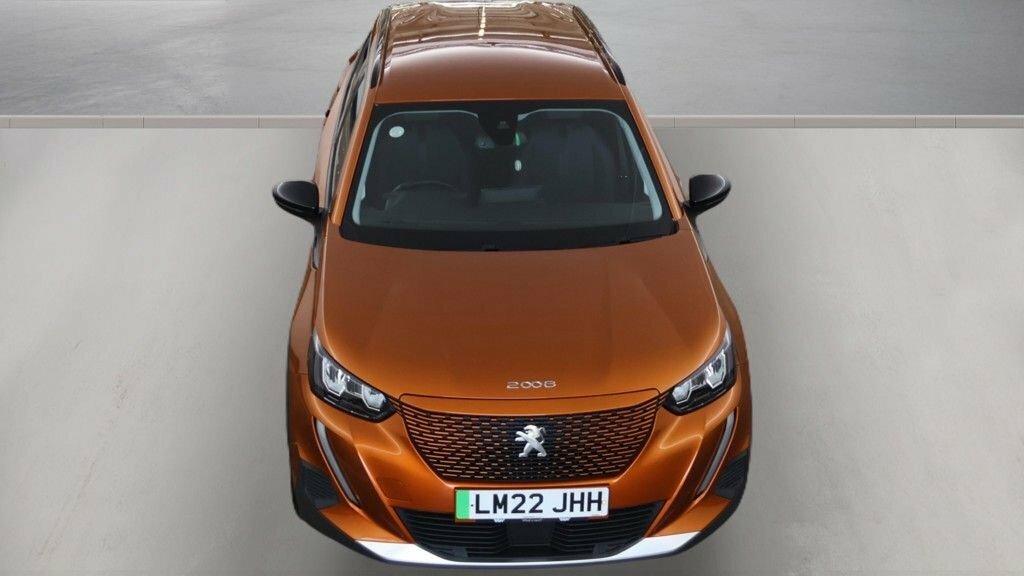 Peugeot e-2008 Suv Orange #6