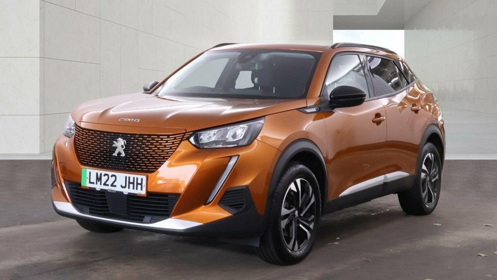 Peugeot e-2008 Suv Orange #3