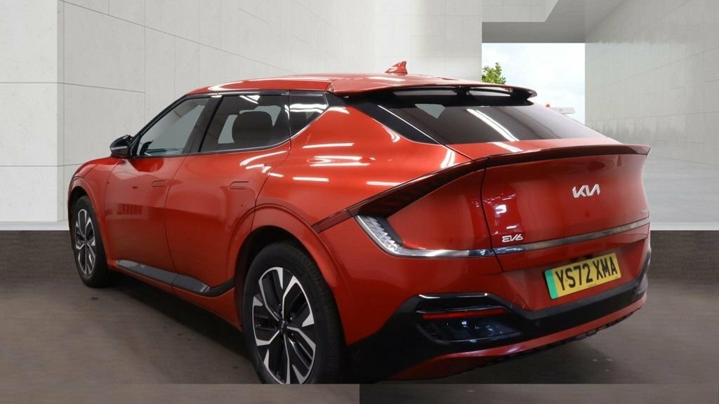 Kia EV6 Hatchback Red #4