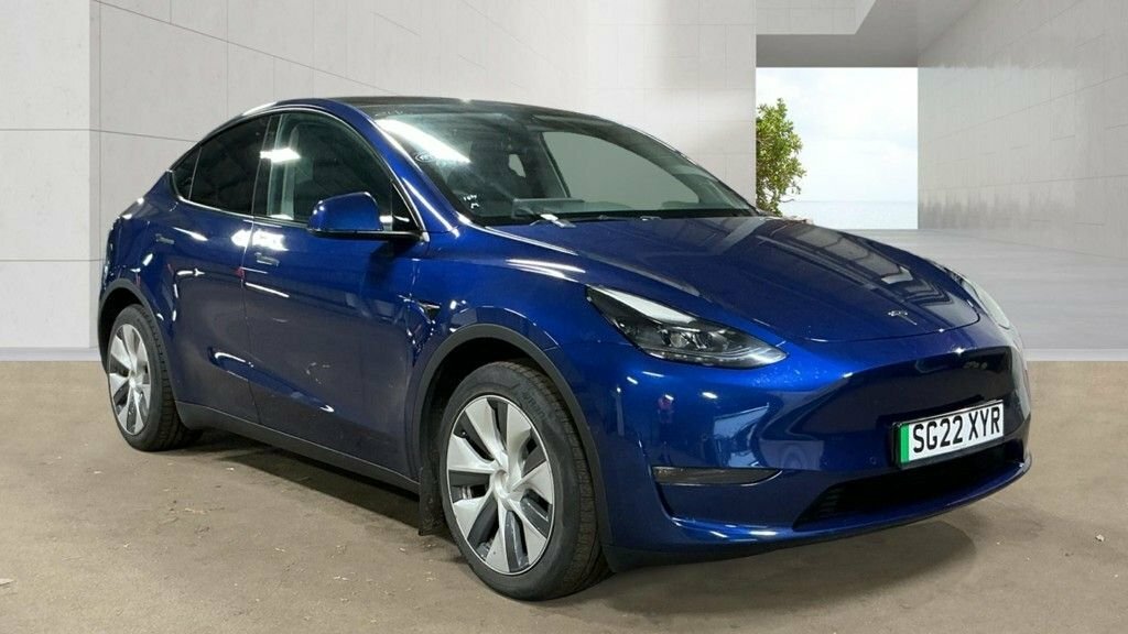 Tesla Model Y Suv Blue