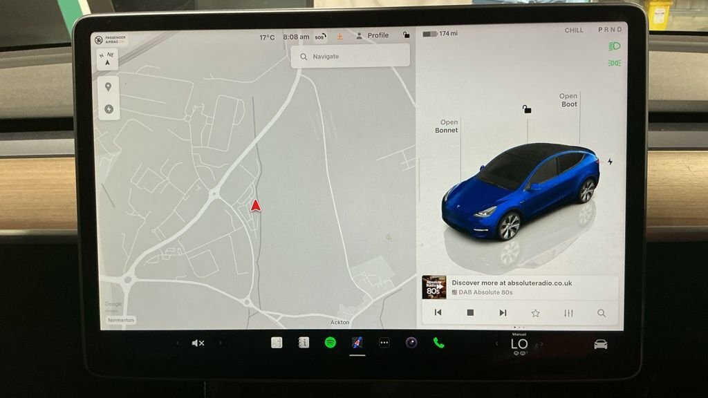 Tesla Model Y Suv Blue #2