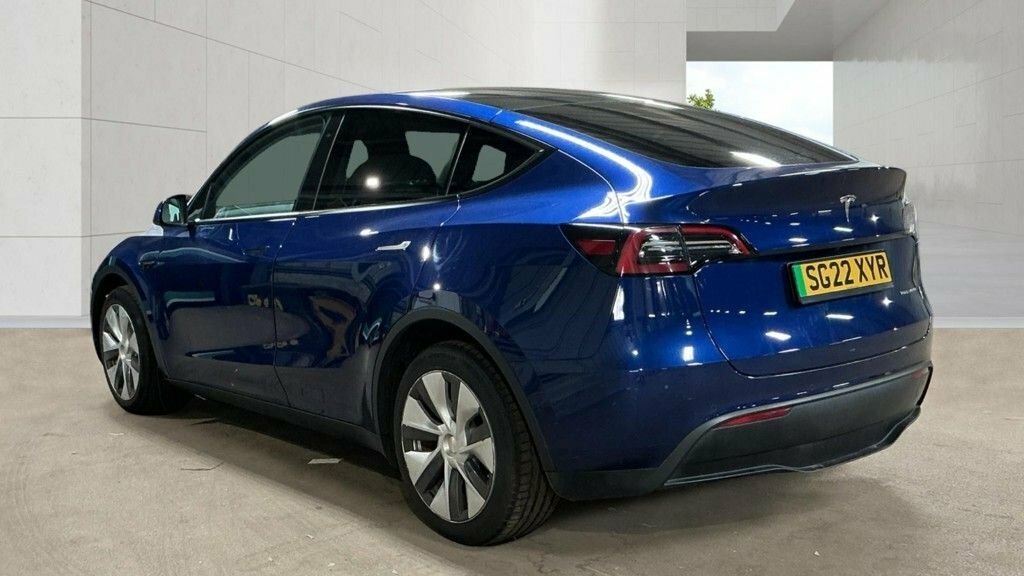 Tesla Model Y Suv Blue #4