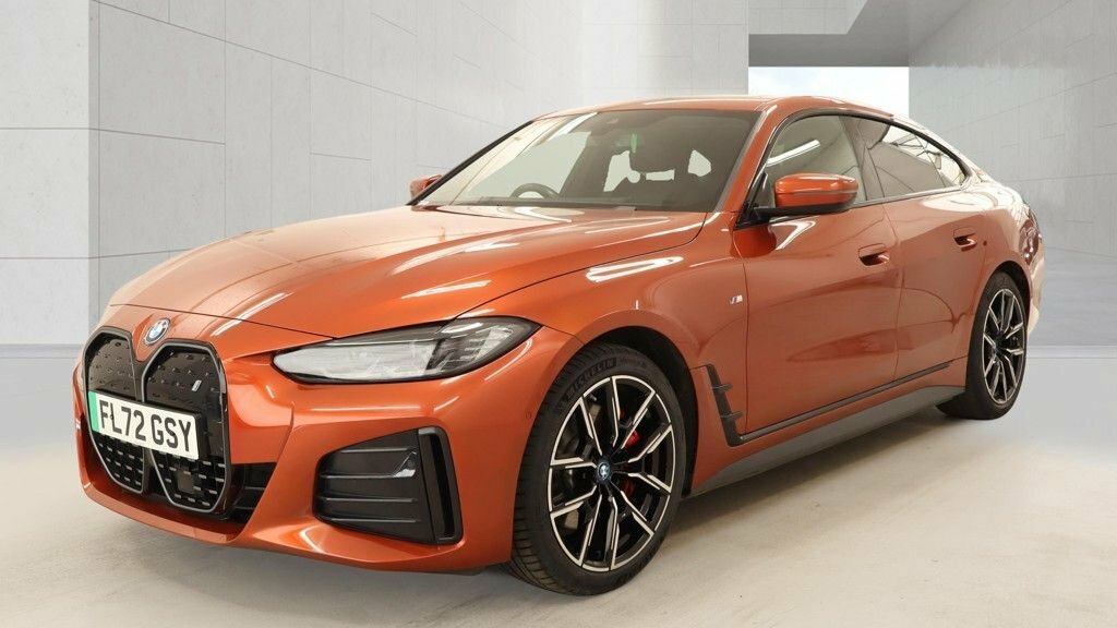 BMW i4 Hatchback Orange #3