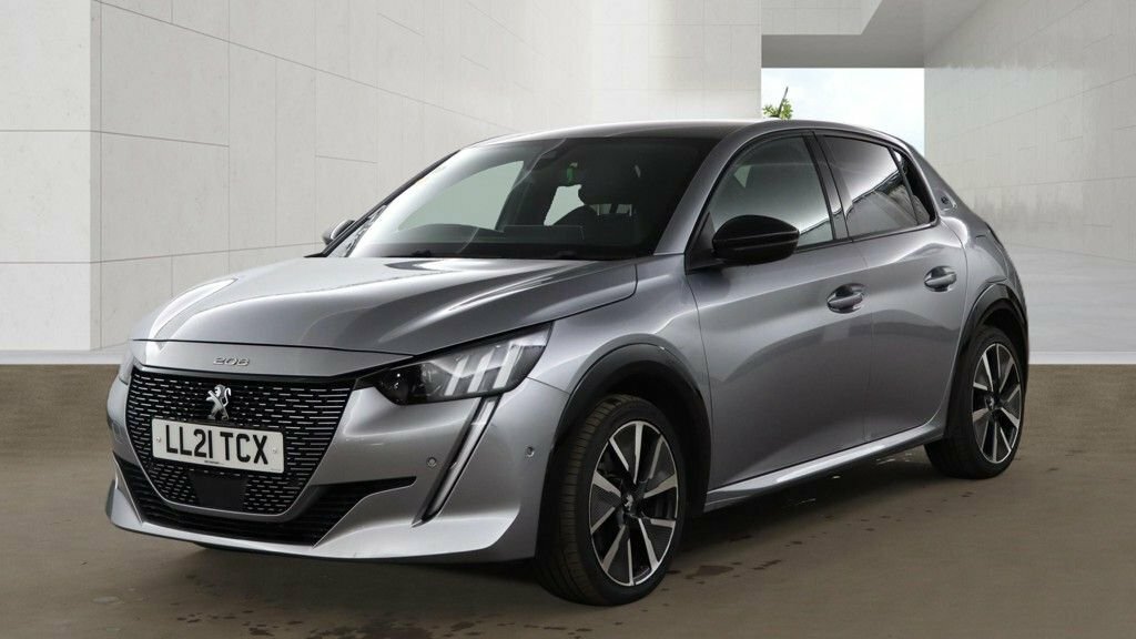 Peugeot e-208 Hatchback Grey #3