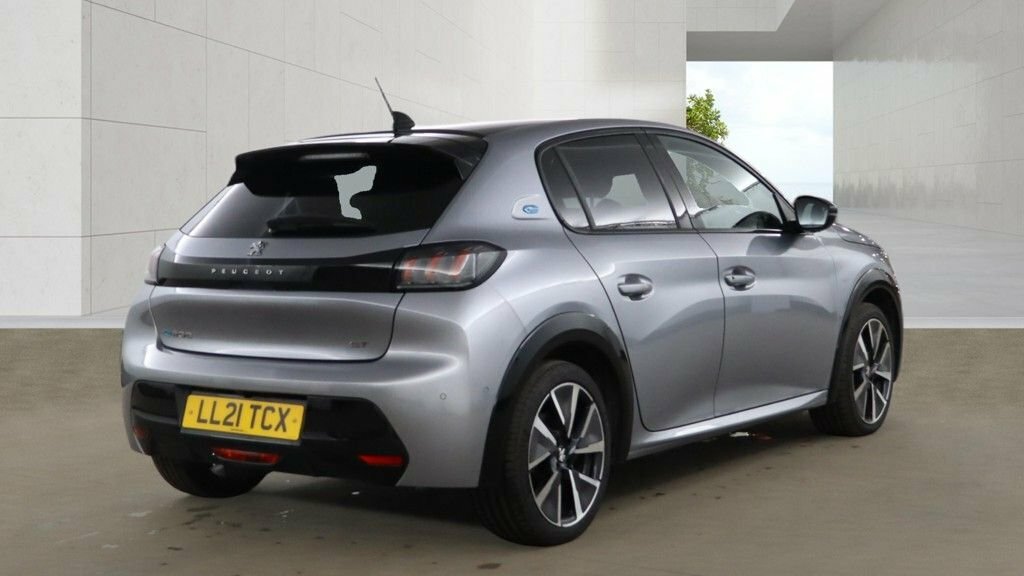Peugeot e-208 Hatchback Grey #5