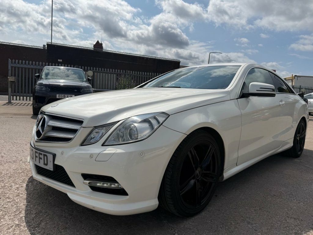 Mercedes-Benz E Class 3L Sport White