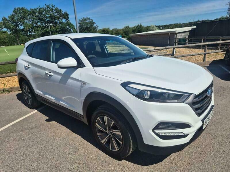 Hyundai Tucson 1.6 Gdi Blue Drive White #6