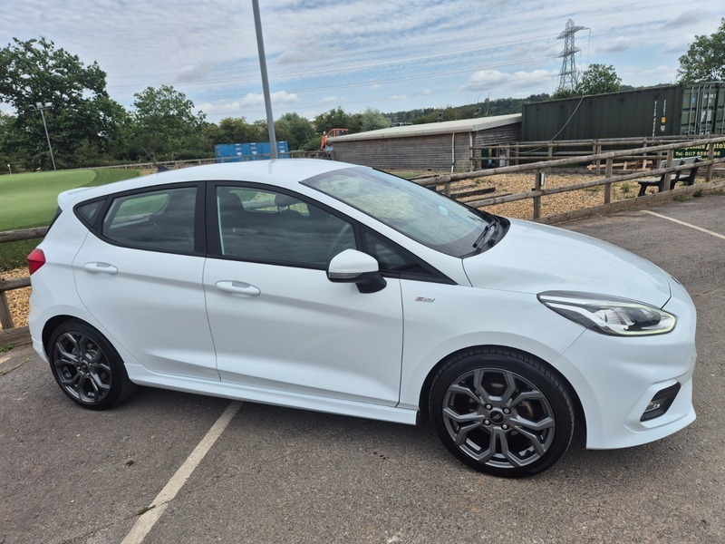 Ford Fiesta 1.0T Ecoboost St-line Euro White #3