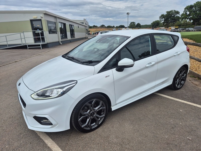 Ford Fiesta 1.0T Ecoboost St-line Euro White #6