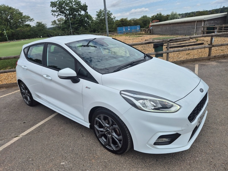 Ford Fiesta 1.0T Ecoboost St-line Euro White #4