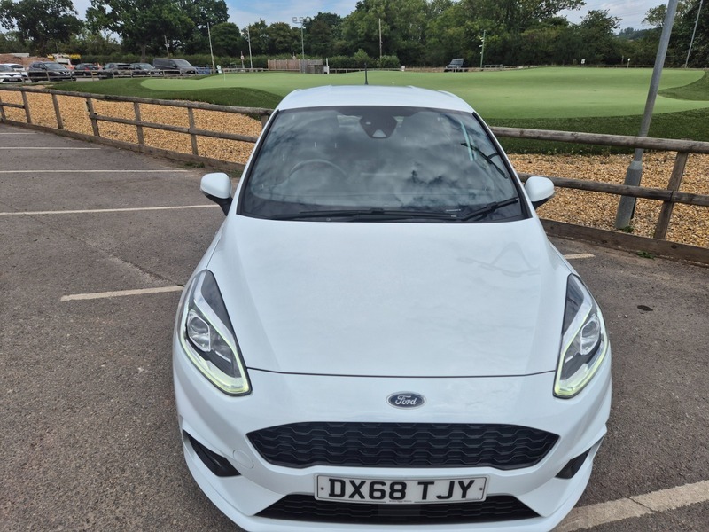 Ford Fiesta 1.0T Ecoboost St-line Euro White #5