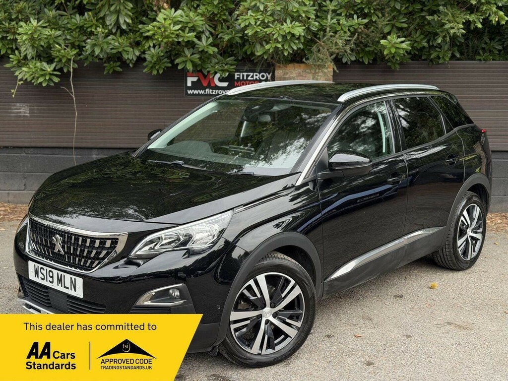 Peugeot 3008 1.2 Puretech Allure Euro 6 Ss WS19MLN Black