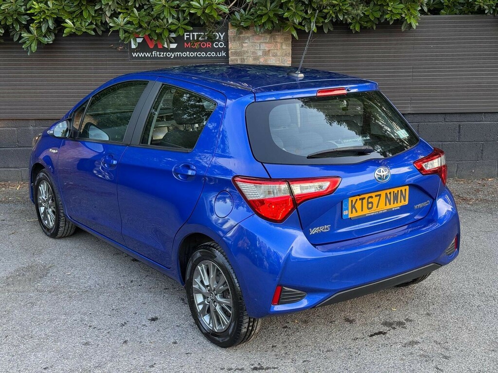 Toyota Yaris 1.5 Vvt-h Icon E-cvt Euro 6 Ss KT67NWN Blue #4
