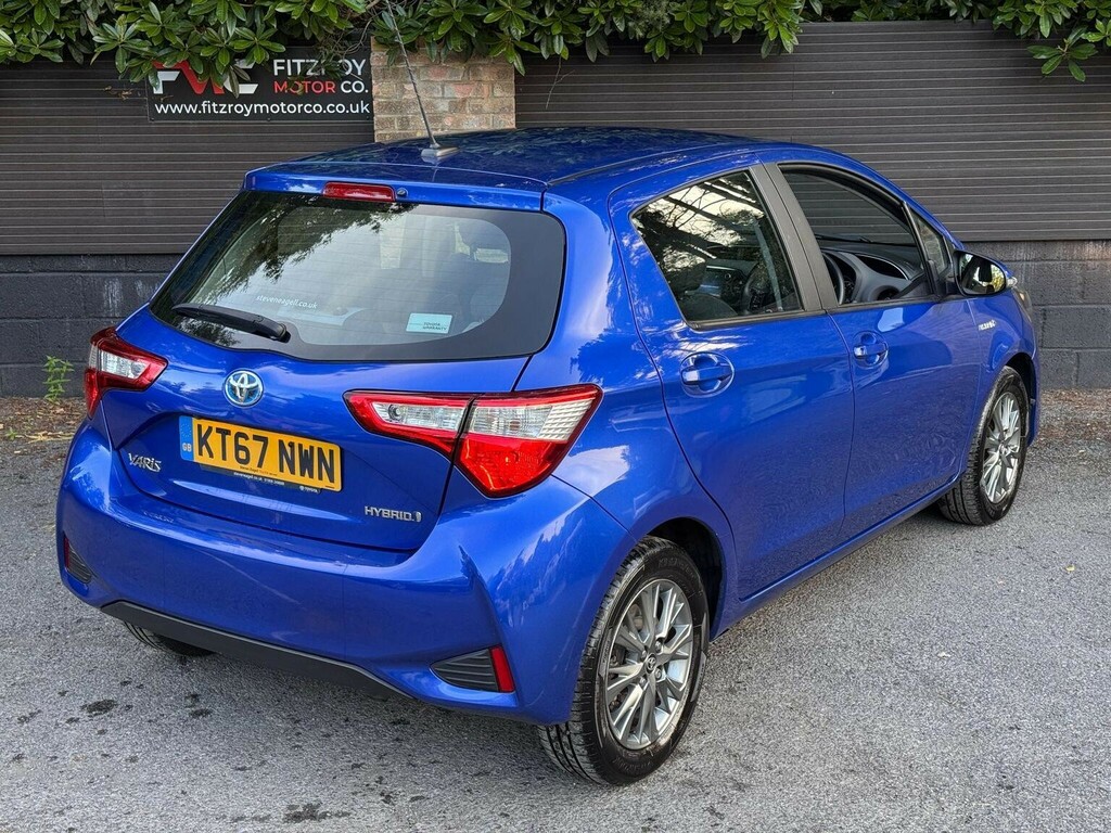 Toyota Yaris 1.5 Vvt-h Icon E-cvt Euro 6 Ss KT67NWN Blue #6
