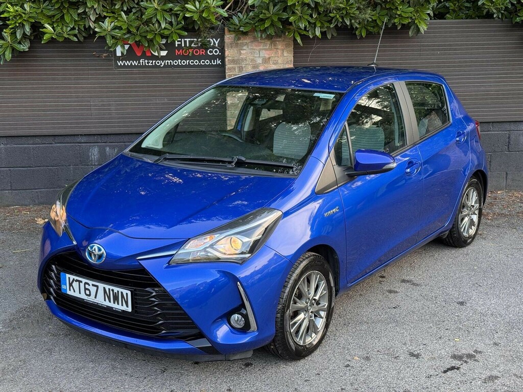 Toyota Yaris 1.5 Vvt-h Icon E-cvt Euro 6 Ss KT67NWN Blue #3