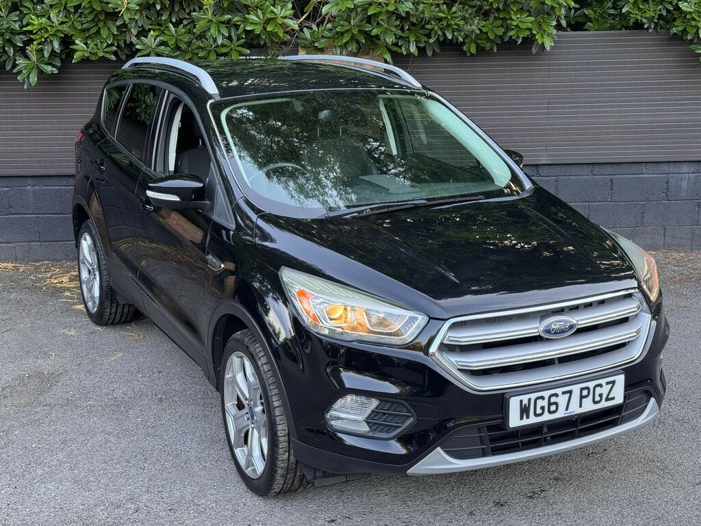 Ford Kuga 2.0 Tdci Titanium Euro 6 Ss WG67PGZ Black #2