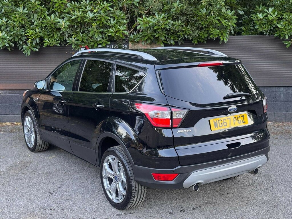 Ford Kuga 2.0 Tdci Titanium Euro 6 Ss WG67PGZ Black #5
