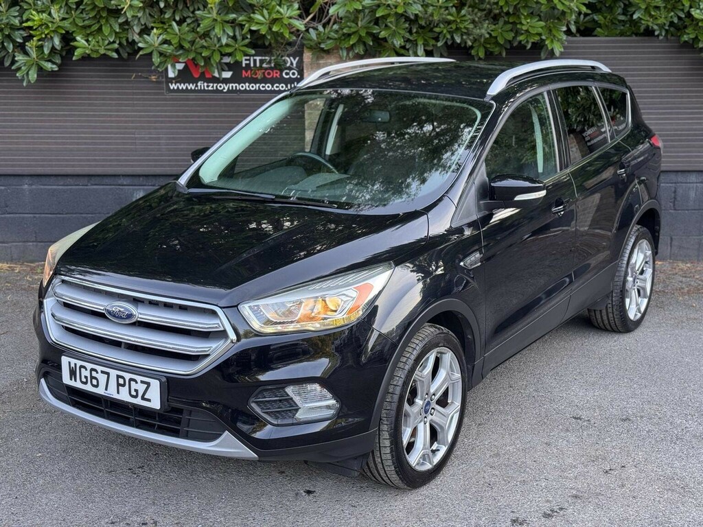 Ford Kuga 2.0 Tdci Titanium Euro 6 Ss WG67PGZ Black #4