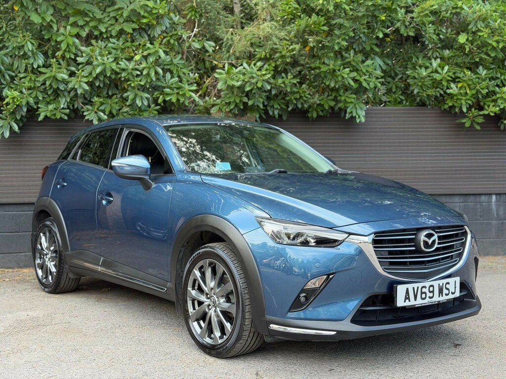 Mazda CX-3 2.0 Skyactiv-g Sport Nav Euro 6 Ss AV69WSJ Blue #2