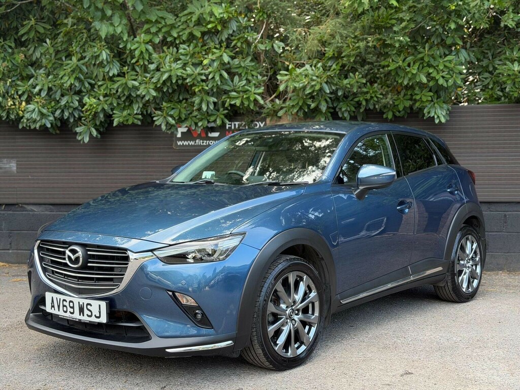 Mazda CX-3 2.0 Skyactiv-g Sport Nav Euro 6 Ss AV69WSJ Blue #4