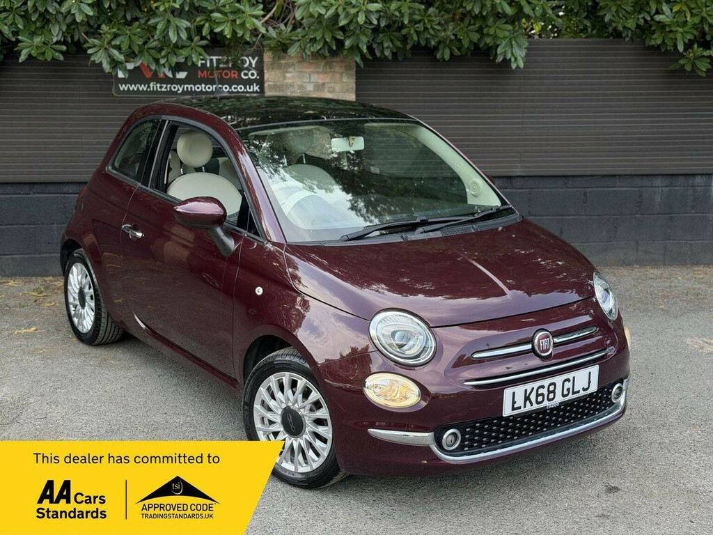 Fiat 500 1.2 Lounge Dualogic Euro 6 Ss Red