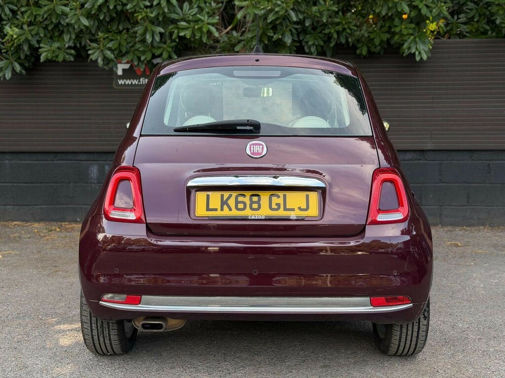 Fiat 500 1.2 Lounge Dualogic Euro 6 Ss Red #5