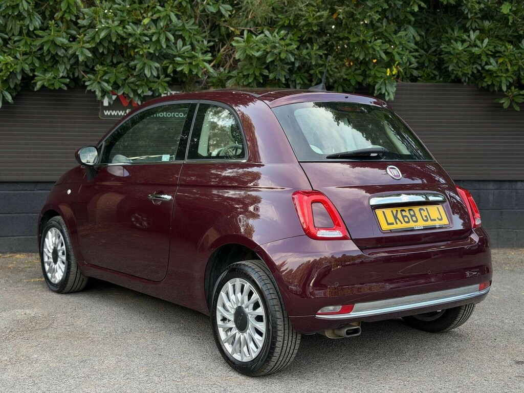 Fiat 500 1.2 Lounge Dualogic Euro 6 Ss Red #4