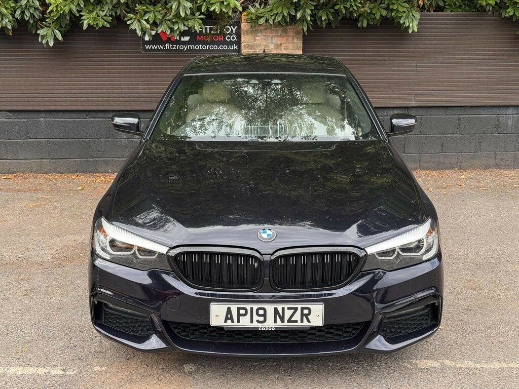 BMW 5 Series 2.0 520D M Sport Euro 6 Ss AP19NZR Black #3