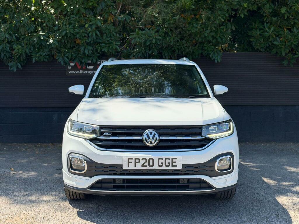 Volkswagen T-Cross 1.0 Tsi R-line Dsg Euro 6 Ss FP20GGE White #2