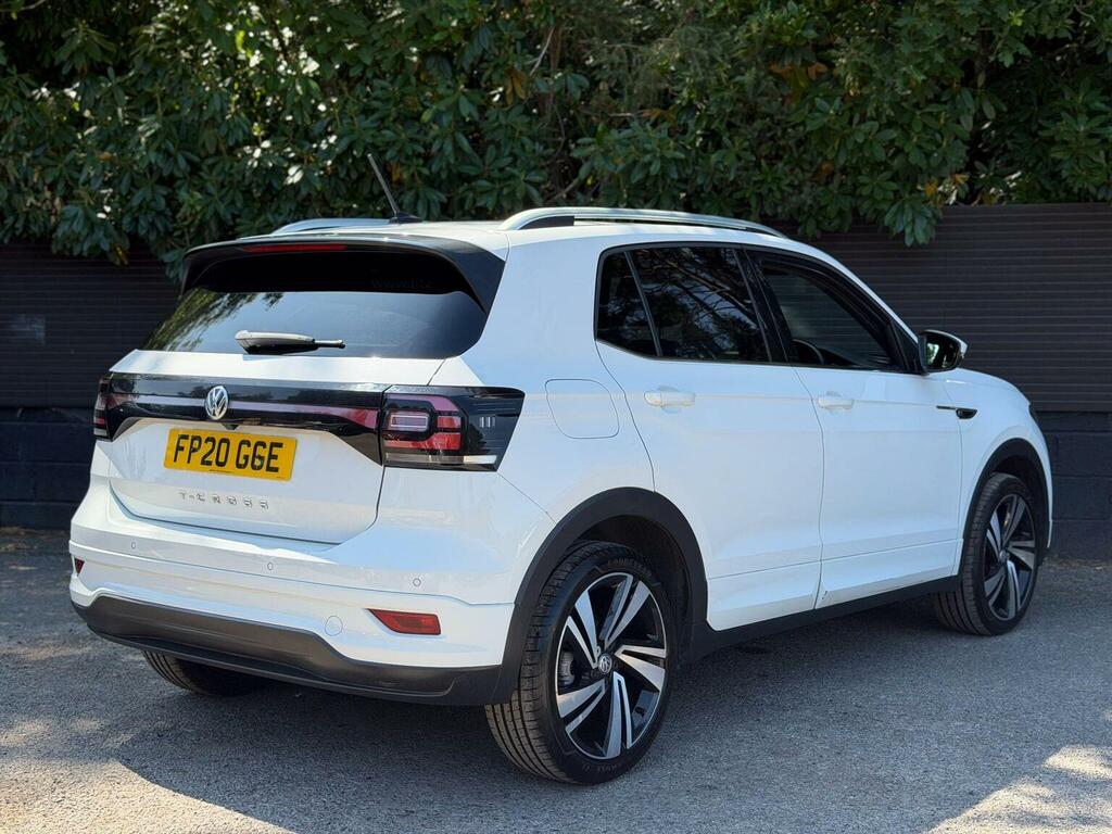 Volkswagen T-Cross 1.0 Tsi R-line Dsg Euro 6 Ss FP20GGE White #6