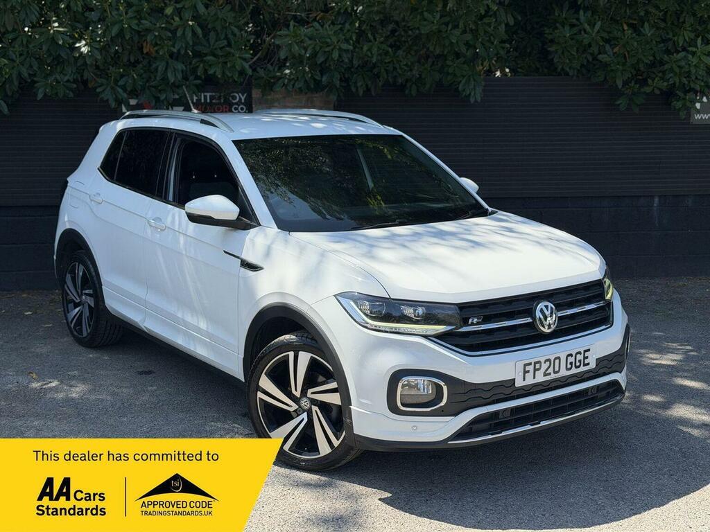 Volkswagen T-Cross 1.0 Tsi R-line Dsg Euro 6 Ss White