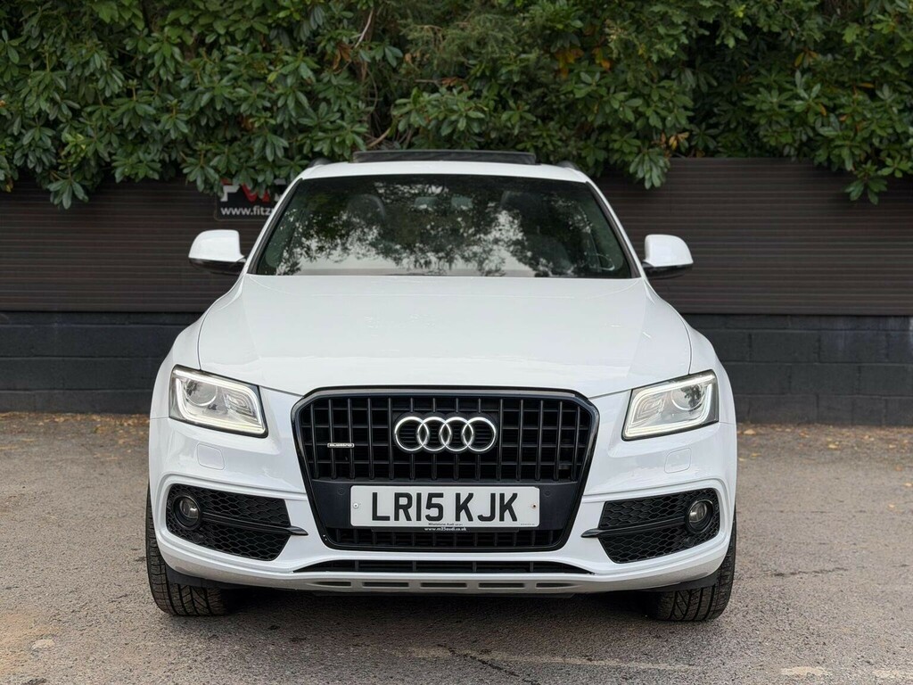 Audi Q5 2.0 Tfsi S Line Plus Tiptronic Quattro Euro 6 Ss LR15KJK White #3