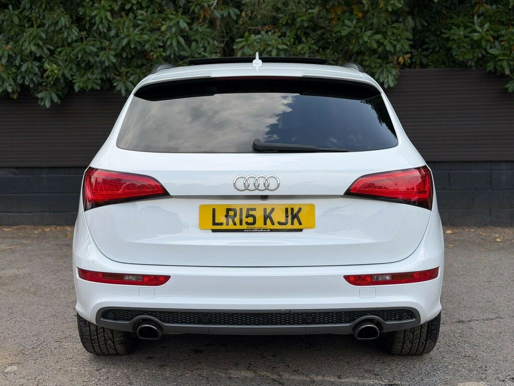 Audi Q5 2.0 Tfsi S Line Plus Tiptronic Quattro Euro 6 Ss LR15KJK White #6