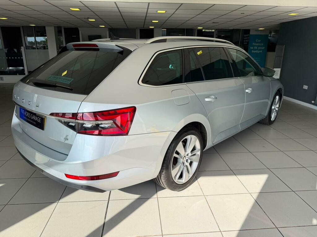 Skoda Superb Estate FN72SZK Silver #3