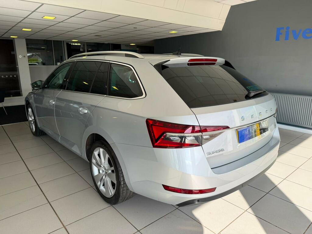 Skoda Superb Estate FN72SZK Silver #6
