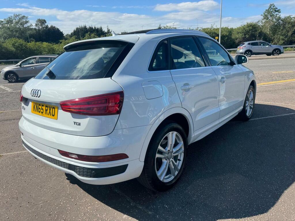 Audi Q3 Suv 2.0 Tdi S Line Euro 6 Ss 201565 KN65RXO White #5