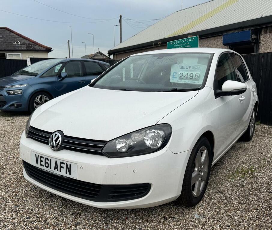 Volkswagen Golf Hatchback 1.6 Tdi Match Euro 5 201161 White