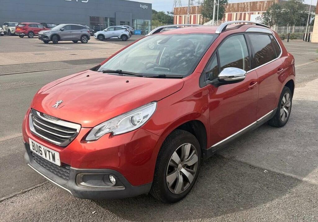 Peugeot 2008 1.2 Puretech Allure Euro 6 BU16VTW Red