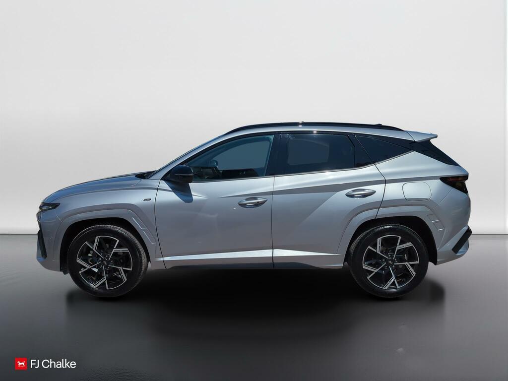 Hyundai Tucson 1.6 T-gdi N Line S Euro 6 Ss HJ25FND Silver #5