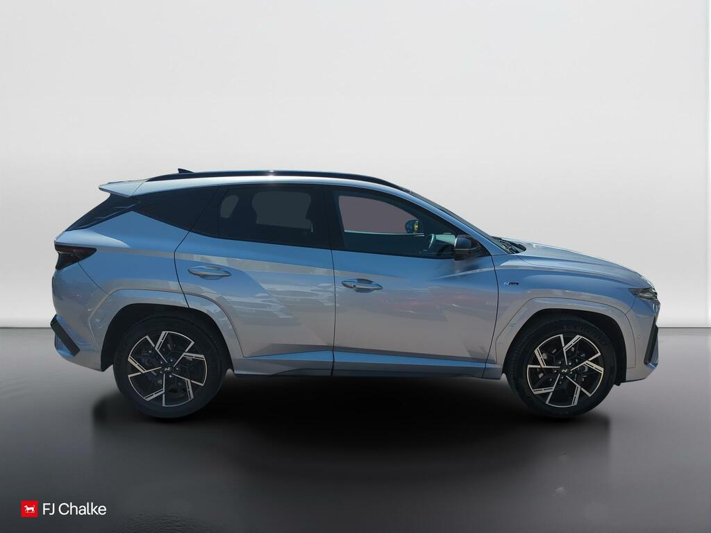 Hyundai Tucson 1.6 T-gdi N Line S Euro 6 Ss HJ25FND Silver #2