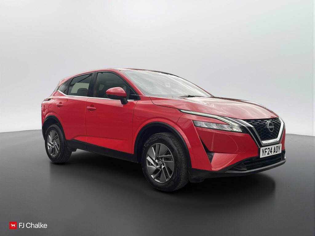 Nissan Qashqai 1.3 Dig-t Mhev Acenta Premium Euro 6 Ss Red