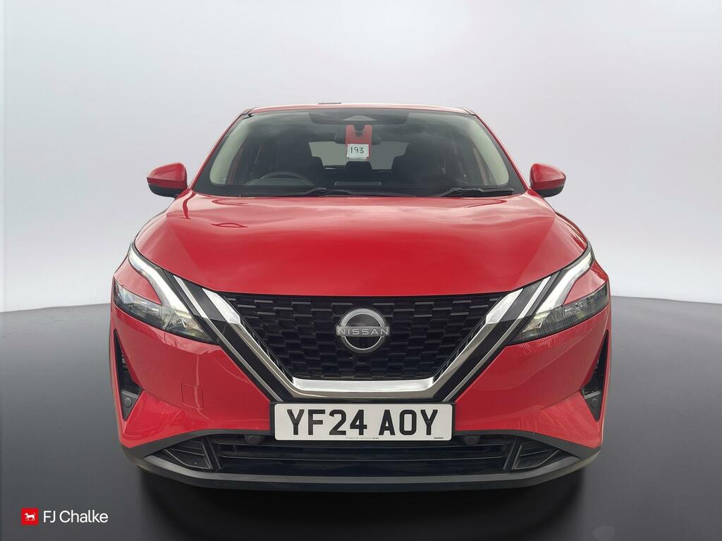 Nissan Qashqai 1.3 Dig-t Mhev Acenta Premium Euro 6 Ss YF24AOY Red #3