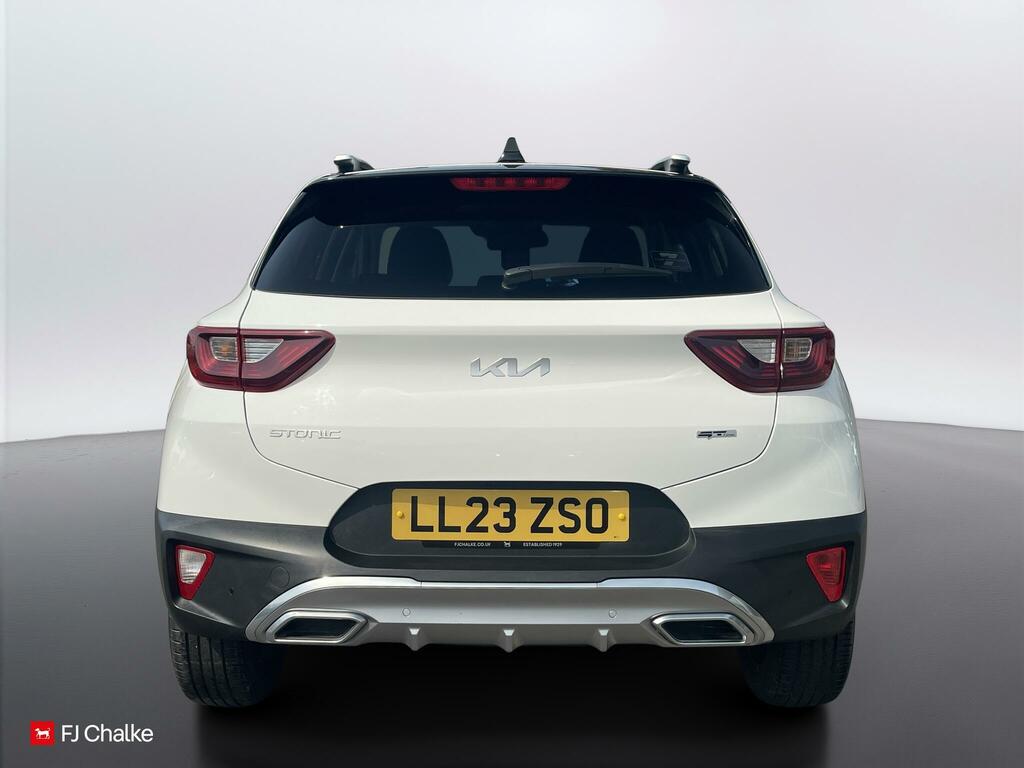 Kia Stonic 1.0 T-gdi Mhev Gt-line S Euro 6 Ss LL23ZSO White #6