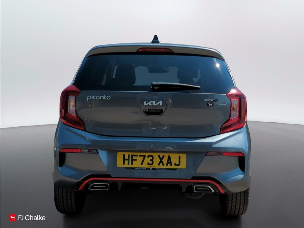 Kia Picanto 1.0 T-gdi Gt-line S Euro 6 Ss HF73XAJ Grey #6