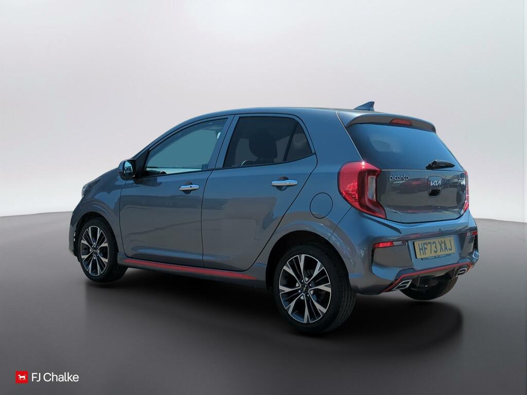 Kia Picanto 1.0 T-gdi Gt-line S Euro 6 Ss HF73XAJ Grey #4