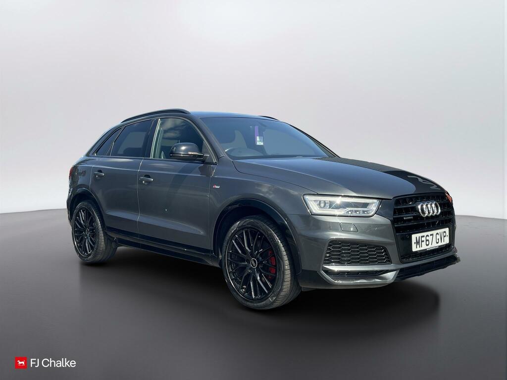 Audi Q3 2.0 Tfsi Black Edition S Tronic Quattro Euro 6 S Grey