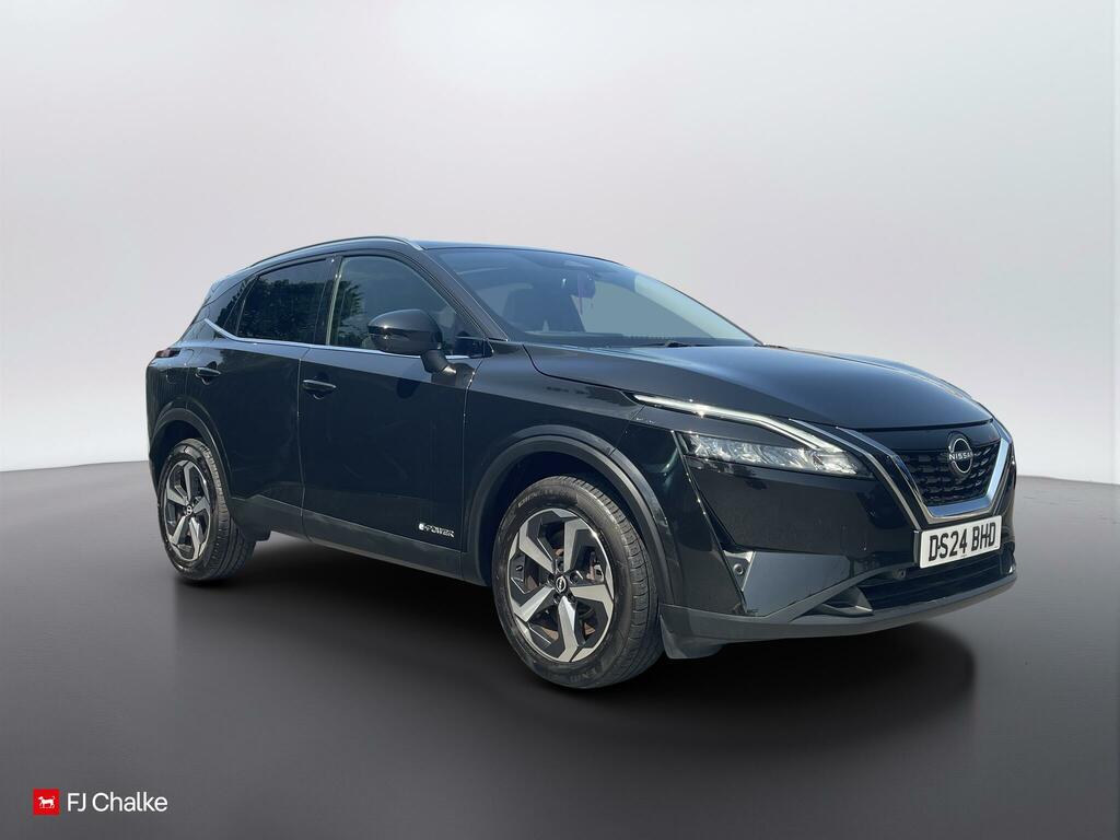 Nissan Qashqai 1.5 H E-power N-connecta Euro 6 Ss Black