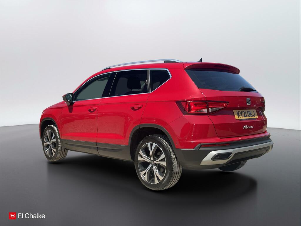 Seat Ateca 1.5 Tsi Evo Se Technology Dsg Euro 6 Ss KY71OKJ Red #4