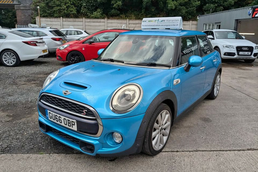 Mini Hatch Hatchback GU66OBP Blue