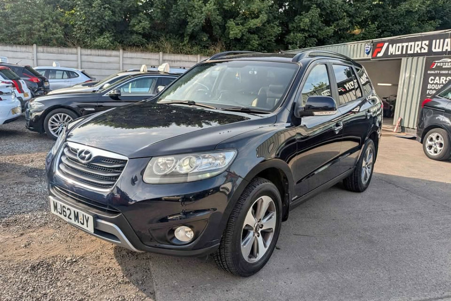 Hyundai Santa Fe Suv Blue